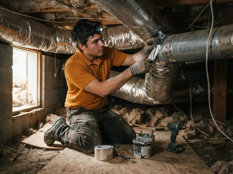 Ductwork Sealing, Repair & Airflow Balancing in Tacoma, WA